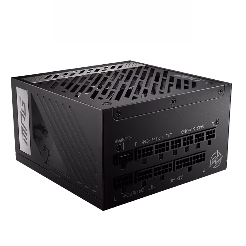 MSI MPG A1000G PCIe 5 & ATX 3.0 80+ Gold PSU | 306-7ZP7C11-CE0