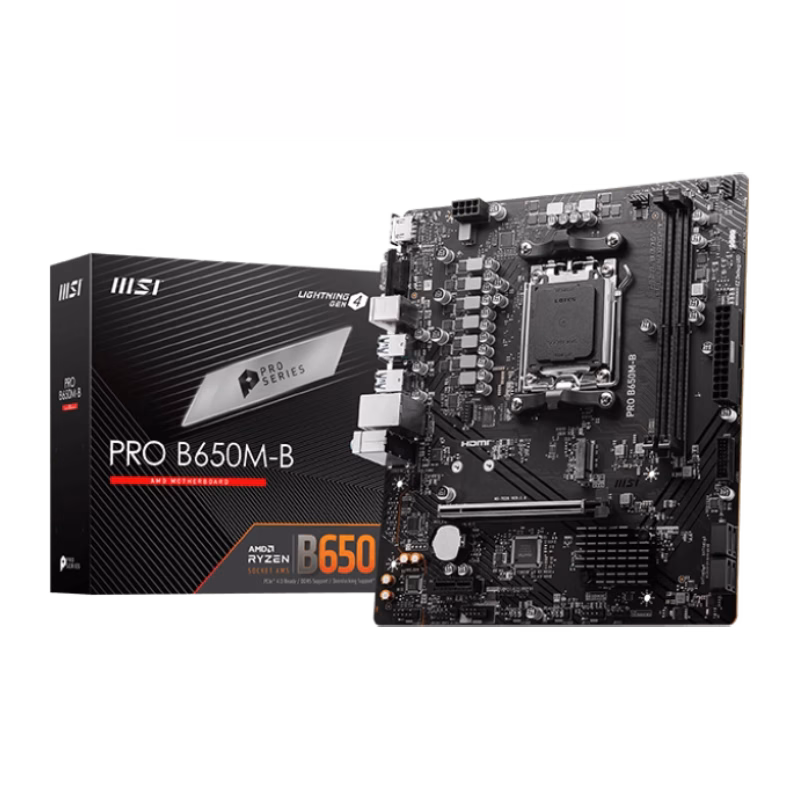 MSI PRO B650M-B DDR5 AMD Motherboard