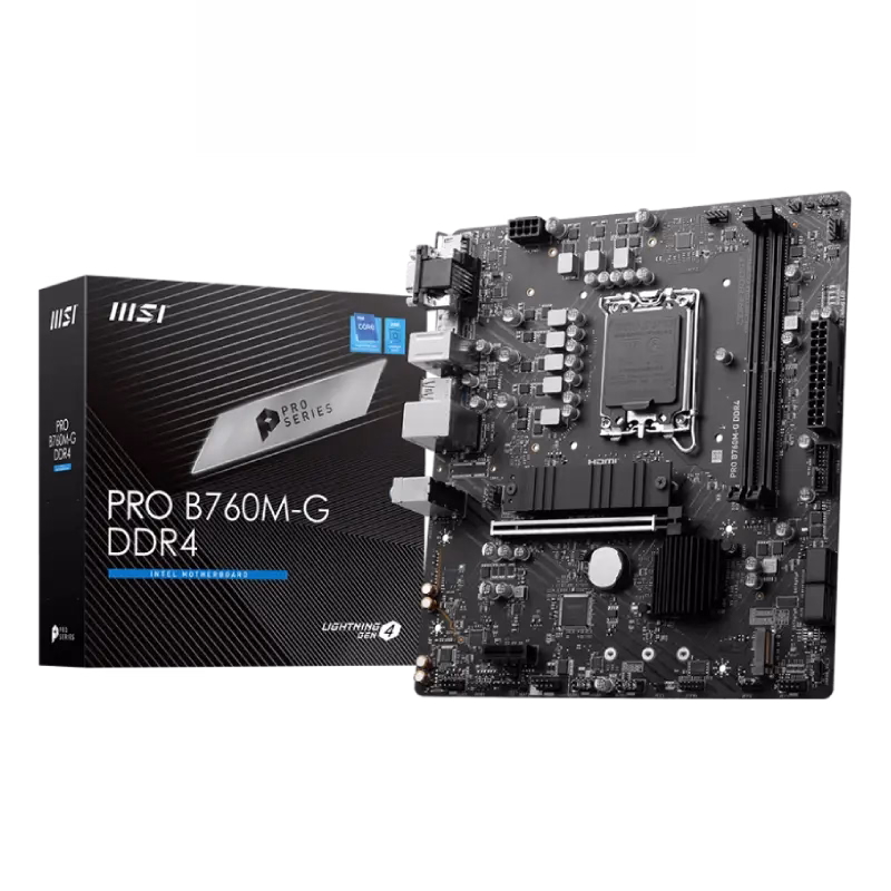 MSI PRO B760M-G DDR4 Motherboard | 911-7D90-016
