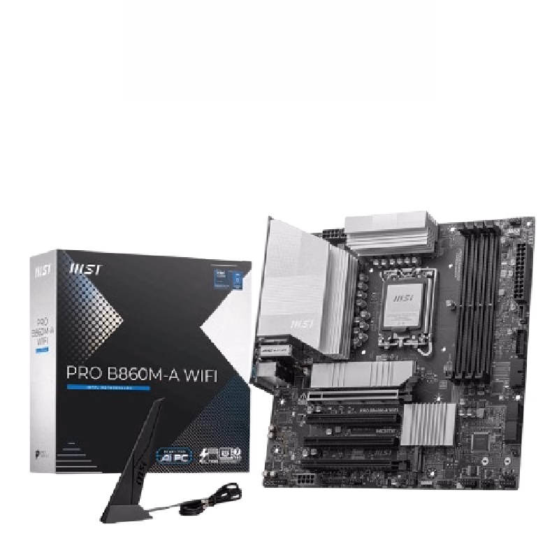 MSI PRO B860M-A WIFI Intel B860 mATX Motherboard