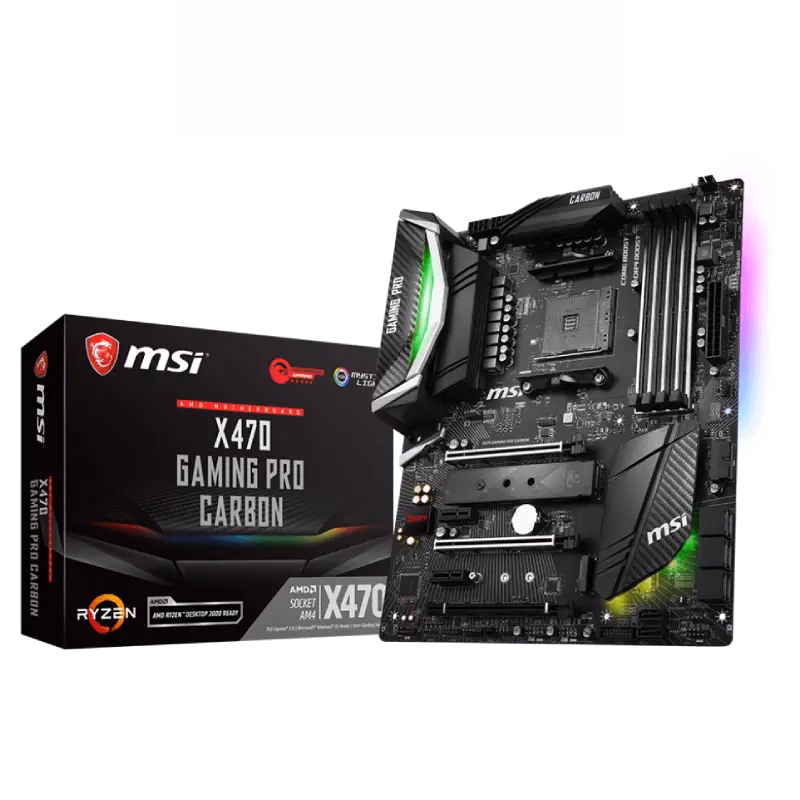 MSI X470 Gaming Pro Carbon DDR4 Motherboard | 911-7B78-004
