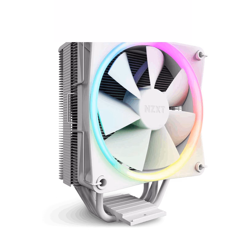 NZXT T120 RGB CPU Air Cooler | White
