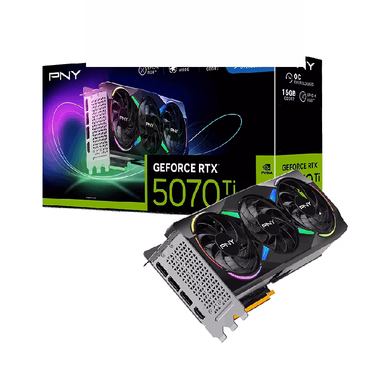 PNY GeForce RTX 5070 Ti ARGB EPIC-X RGB OC | Tax Included
