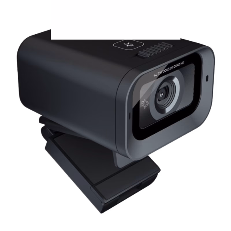 Porodo Gaming 2K 30fps Auto Focus Webcam with in-built Mic and Tripod | PDX535