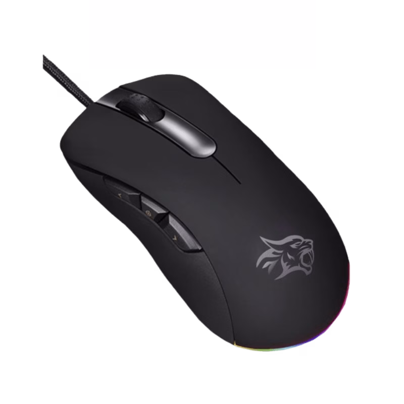 Porodo Gaming BlackHawk 8D Wired Gaming Mouse | PDX318-BK