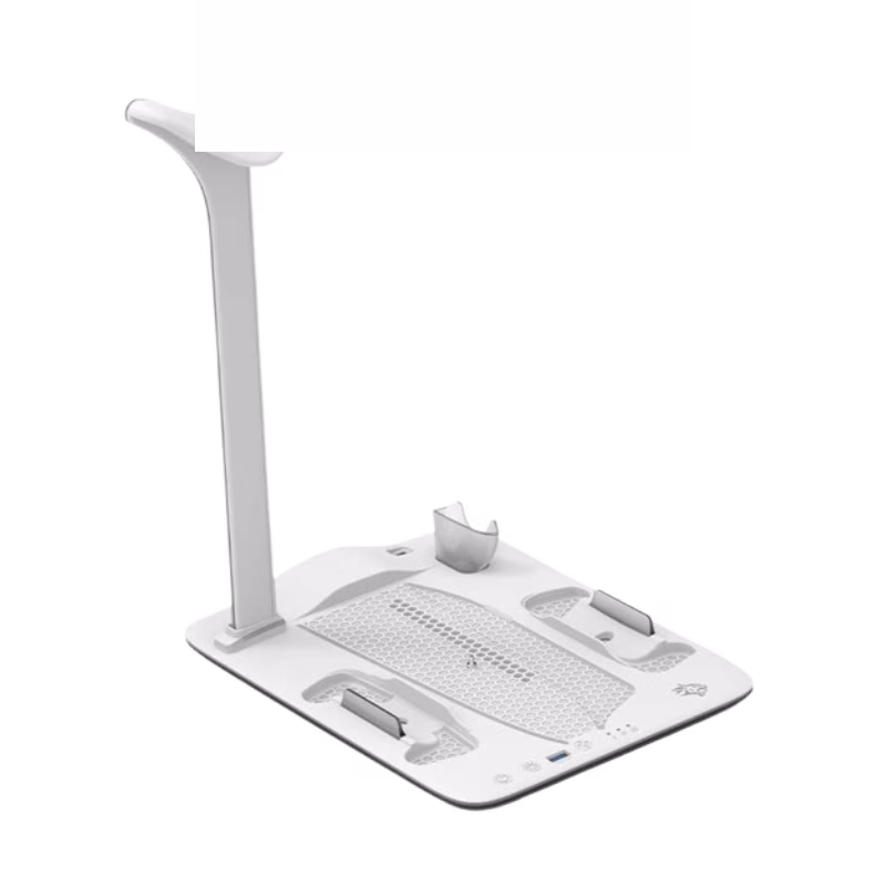Porodo PS5 Slim Stand With Magnetic Charger – White | PDX118