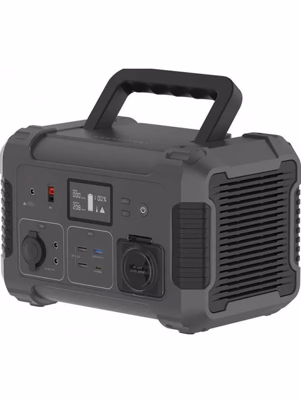 Powerology Portable Power Generator,140400mAh,500 Watts Max Surge,QC 18W, PD 45W, Black|PGN500PDBK