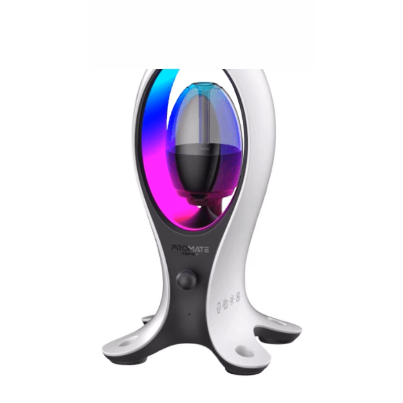 Promate Alpha-X RGB Speaker with Headphone Stand and USB Hub