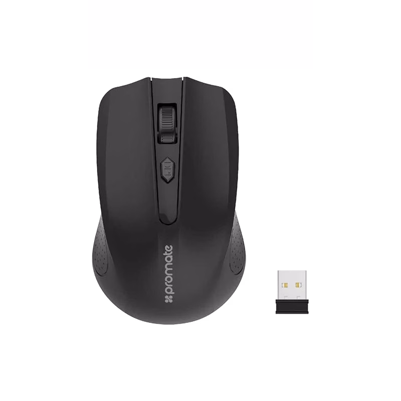 Promate Clix-8 Wireless Mouse | BLACK
