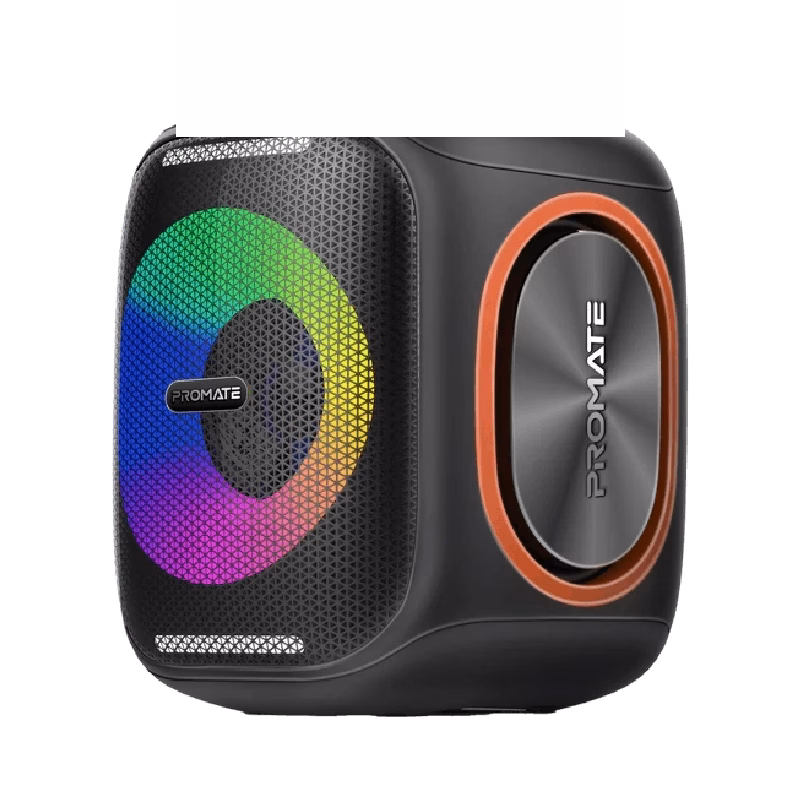Promate Strike-40 LumiSound HD 40W True Wireless Speaker with RGB Light