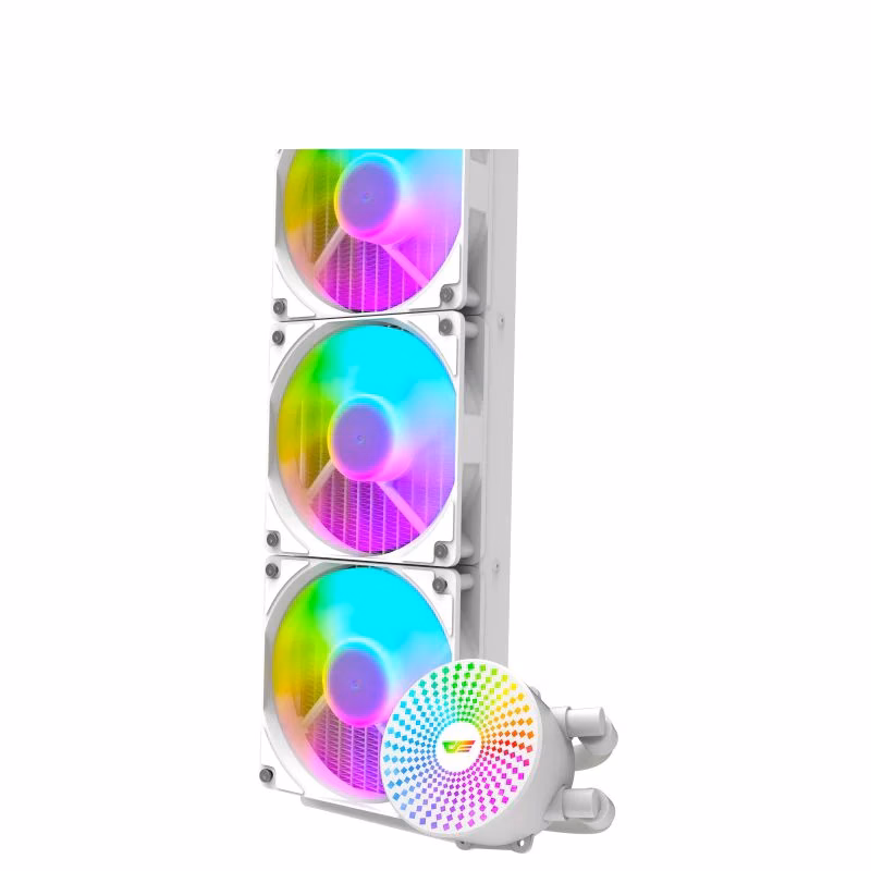 Radiant DC 360 Liquid CPU Cooler White