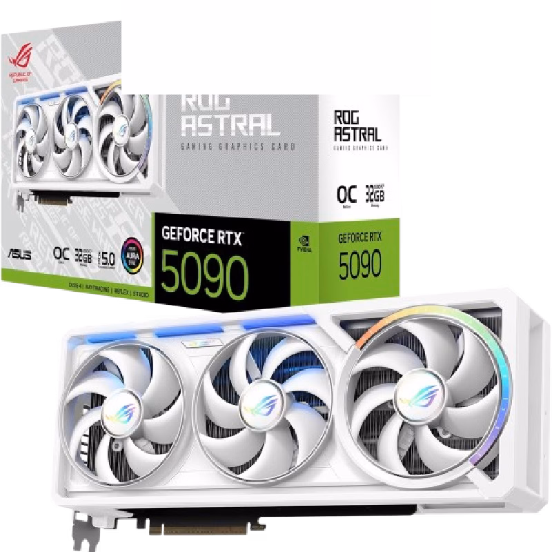 ROG Astral GeForce RTX 5090 32GB GDDR7 WHITE OC Edition