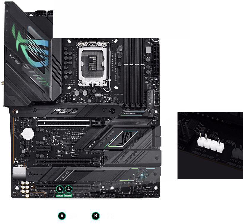 ROG STRIX Z790-F GAMING WIFI DDR5 | 3 Years Warranty