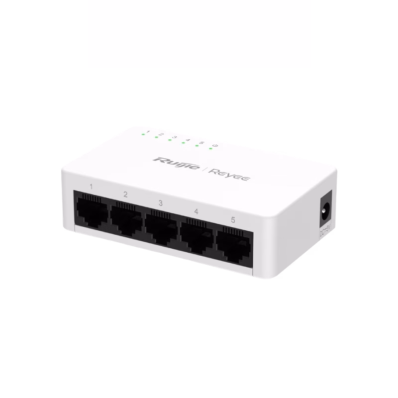 Ruijie Reyee RG-ES05F 5-Port 10/100 Mbps Unmanaged Non-PoE Switch | Tax Included