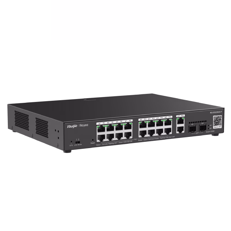 Ruijie Reyee RG-ES220GS-P 20-Port Gigabit Smart Cloud Managed PoE Switch | Tax Included