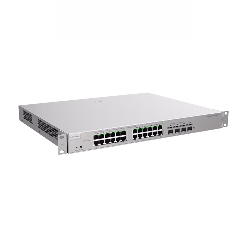 Ruijie Reyee RG-NBS5200-24GT4XS-P 24-port Gigabit Layer 3 Non-PoE Switch, 4 SFP+ Uplink | Tax Included