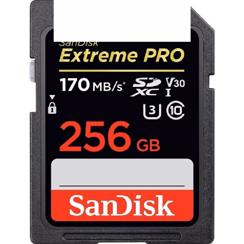 SanDisk 256GB Extreme Pro SD Card | ‎SDSDXXY-256G