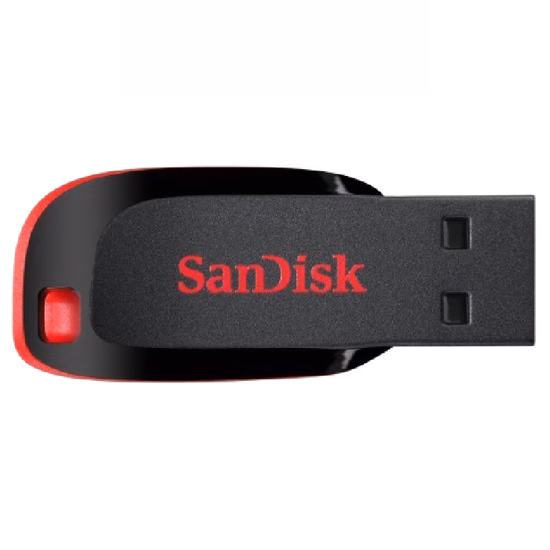 SanDisk 64GB Cruzer Blade USB 2.0 Flash Drive | SDCZ50-064G-B35