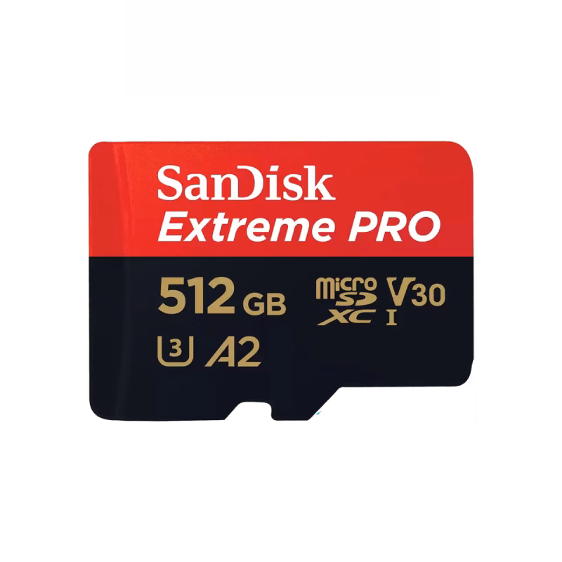 SanDisk Extreme PRO microSDXC™ UHS-I Card – 512GB | SDSQXCD-512G-GN6MA