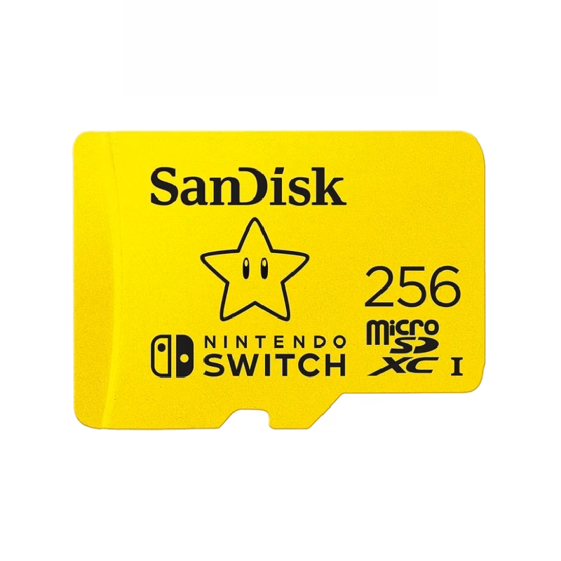 SanDisk MicroSDXC UHS-I for Nintendo Switch – 256GB | Tax Included