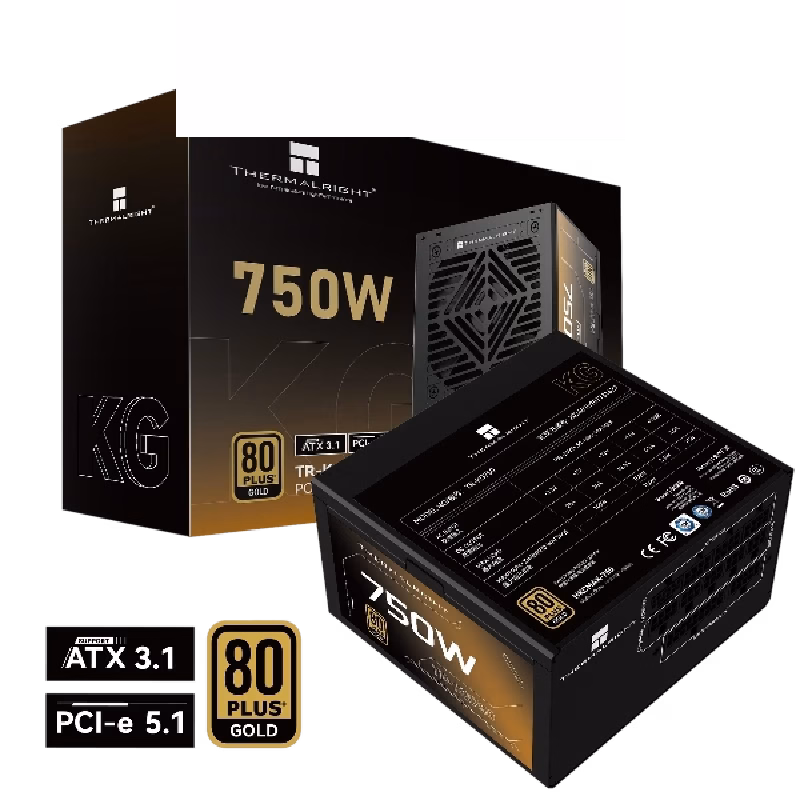 Thermalright KG-750 750W Gold Fully Modular ATX 3.1 PSU