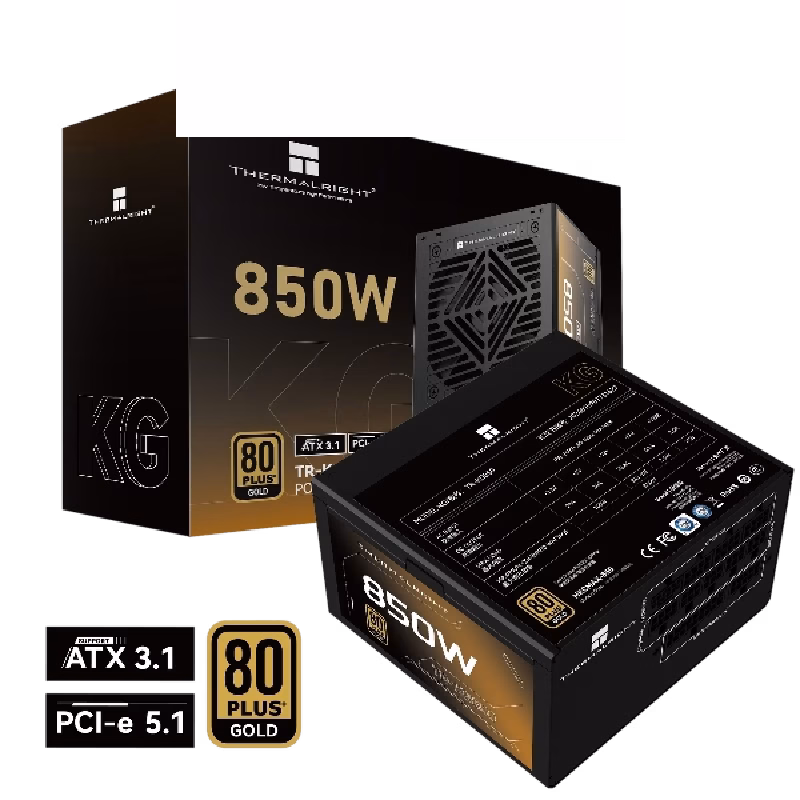 Thermalright KG-850 850W Gold Fully Modular ATX 3.1 PSU