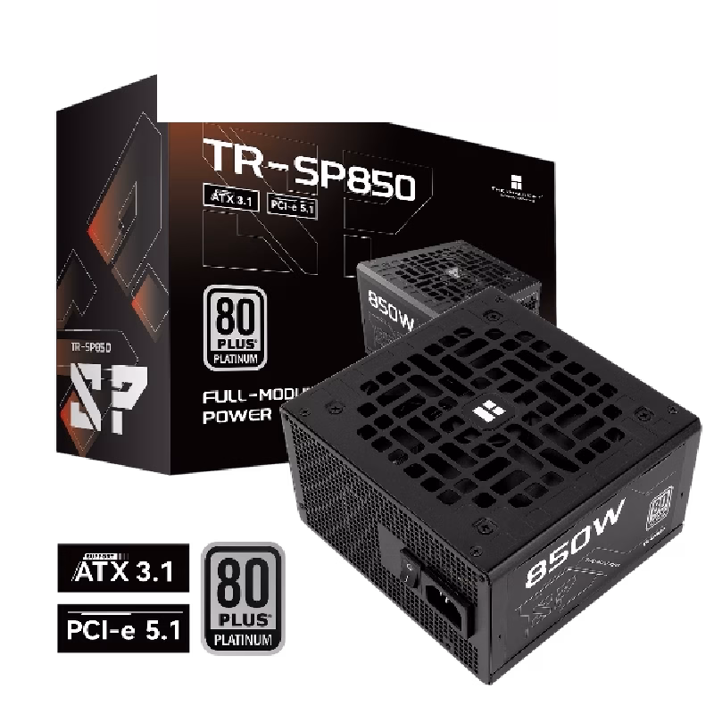 Thermalright TR-SP850 850W Platinum Fully modular Sleeved Cables ATX 3.1 PSU