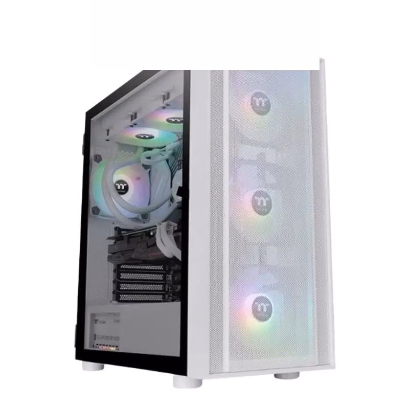 Thermaltake H570 TG ARGB Snow Mid Tower Chassis