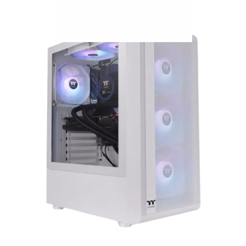 Thermaltake S200 TG ARGB Snow Mid Tower Chassis