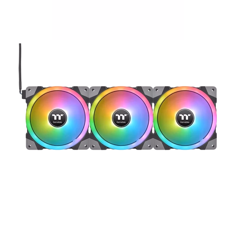 Thermaltake SWAFAN EX14 RGB PC Cooling Fan 3-Pack | CL-F144-PL14SW-A