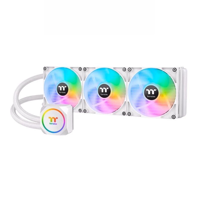 Thermaltake TH420 ARGB Sync All-In-One Liquid Cooler – Snow | CL-W369-PL14SW-A