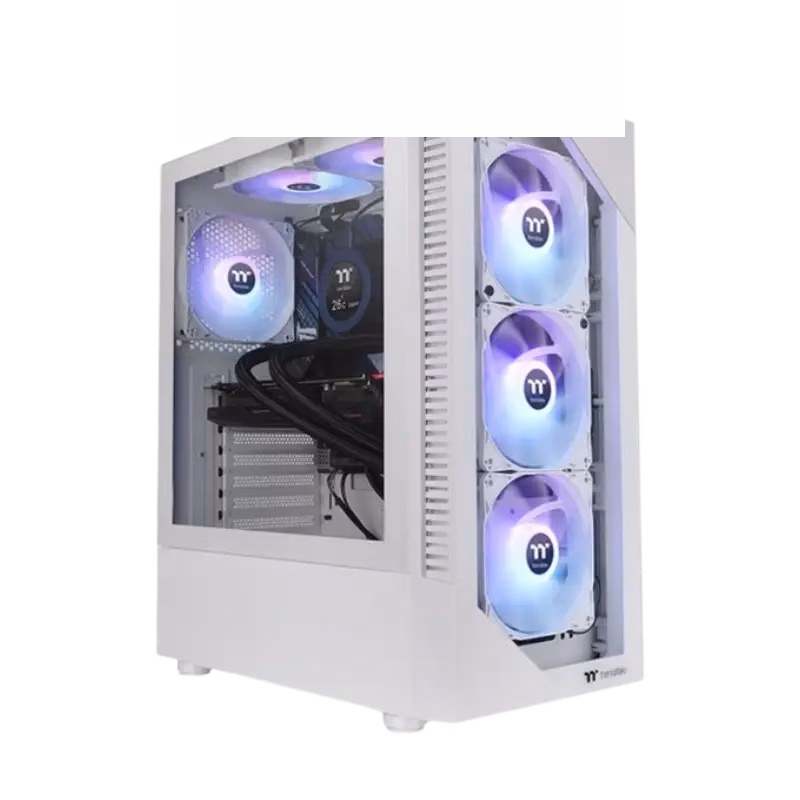 Thermaltake View 200 TG ARGB Snow Mid Tower Chassis