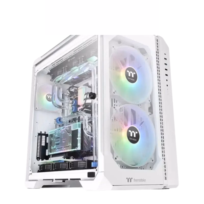 Thermaltake View 51 Tempered Glass ARGB Snow Full Tower Chassis