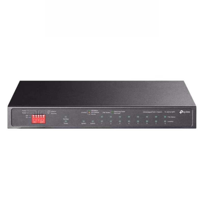 TP-Link 10-Port Gigabit Desktop PoE Switch | TL-SG1210PP | 1 Year Warranty