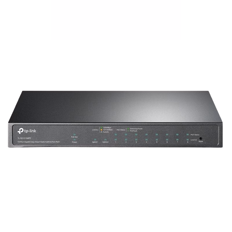 TP-link 10-Port Gigabit Easy Smart Switch | TL-SG1210MPE