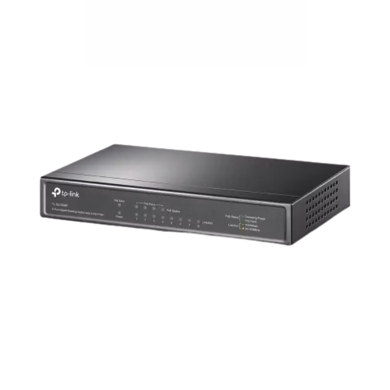 TP-Link 8-Port Gigabit Desktop PoE + Switch | TL-SG1008P