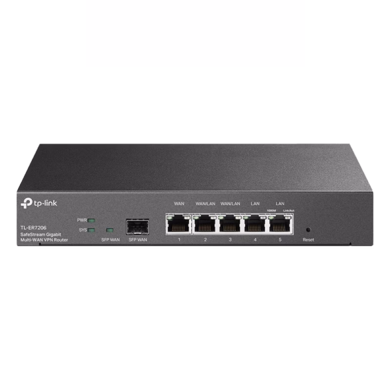 TP-Link SafeStream Gigabit Multi-WAN VPN Router | TL-ER7206