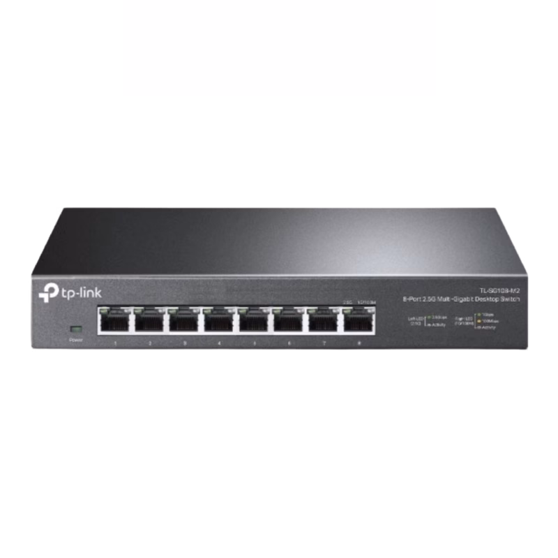 TP-Link Switch 8 Port 2.5G Multi-Gigabit Desktop Switch | TL-SG108-M2