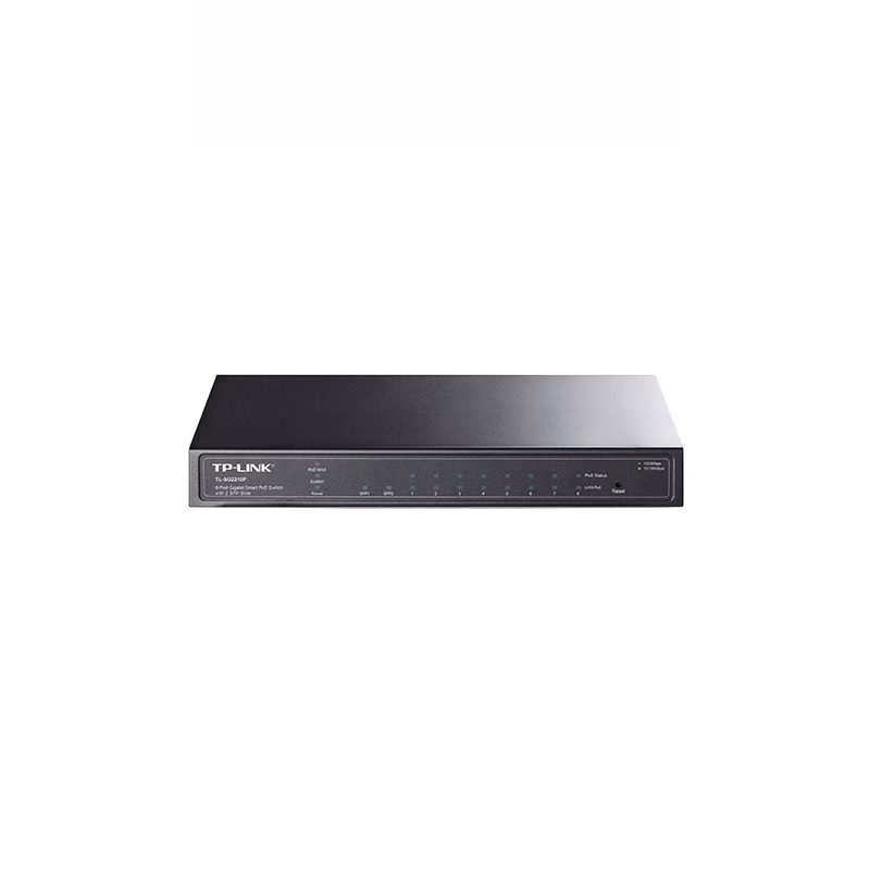 TP-Link TL-SG2210P 8-Port Gigabit Smart PoE Switch with 2 SFP Slots