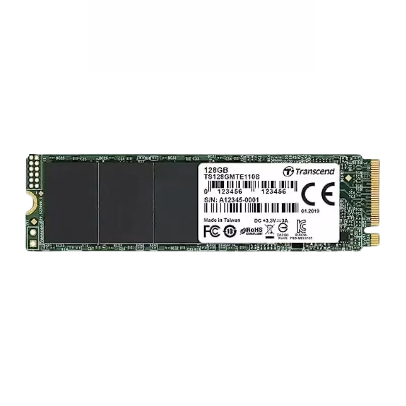Transcend 128GB SSD NVMe M.2 | TS128GMTE110S | 2 Years Warranty