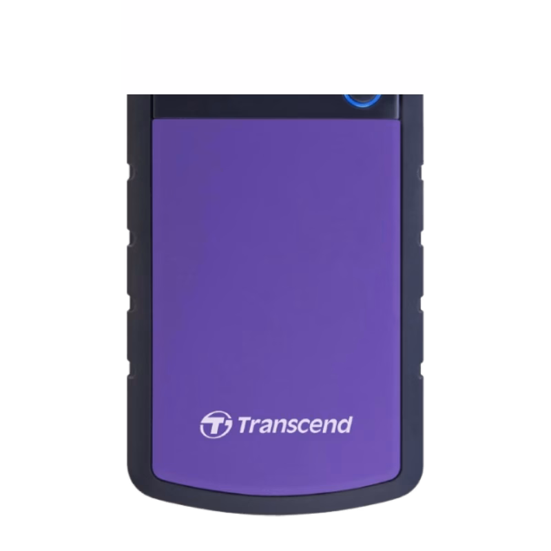 Transcend 2TB Storejet Portable HDD | TS2TSJ25H3P | 2 Years Warranty
