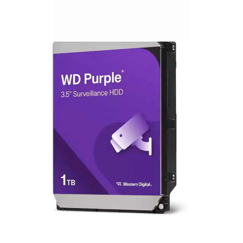 WD Purple Surveillance Hard Drive 1TB 3.5″ SATA | 3 Years Warranty