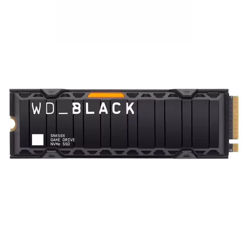 Western Digital Black SN850X 2TB NVMe SSD with Heatsink – WDS200T2XHE | Tax Free