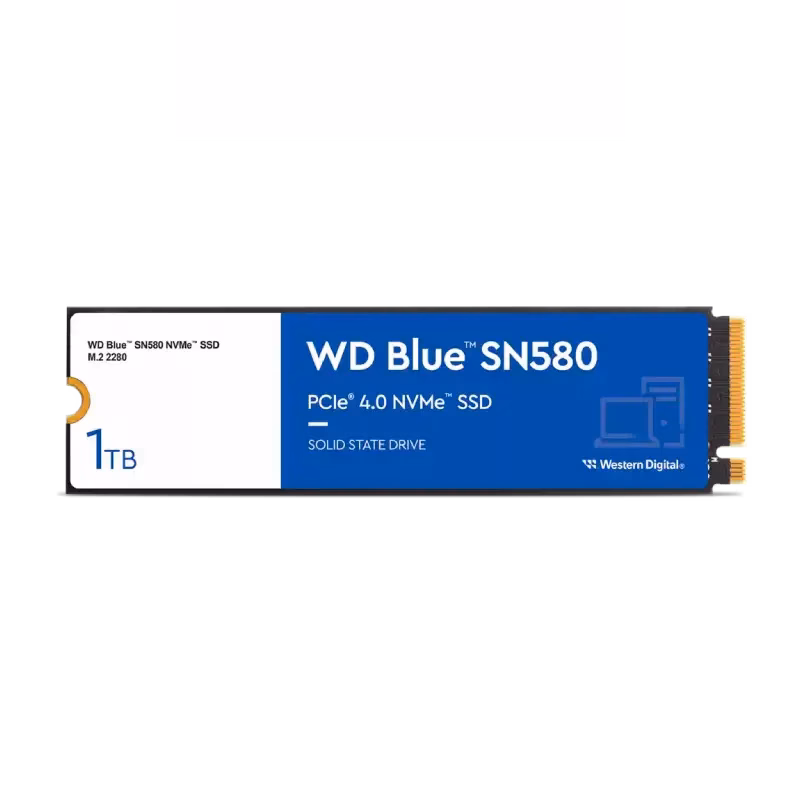 Western Digital Blue SN580 1TB NVMe SSD | 2 Years Warranty