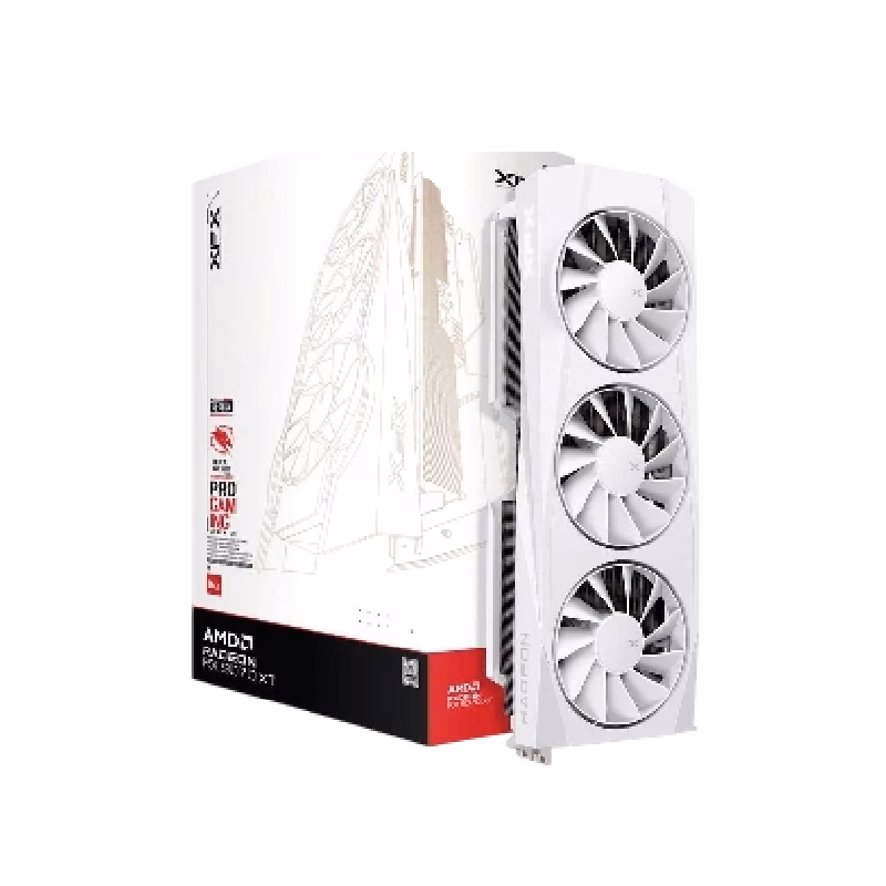 XFX Quicksilver AMD Radeon RX 9070XT White Gaming Edition | 1 Years Warranty | Tax Included