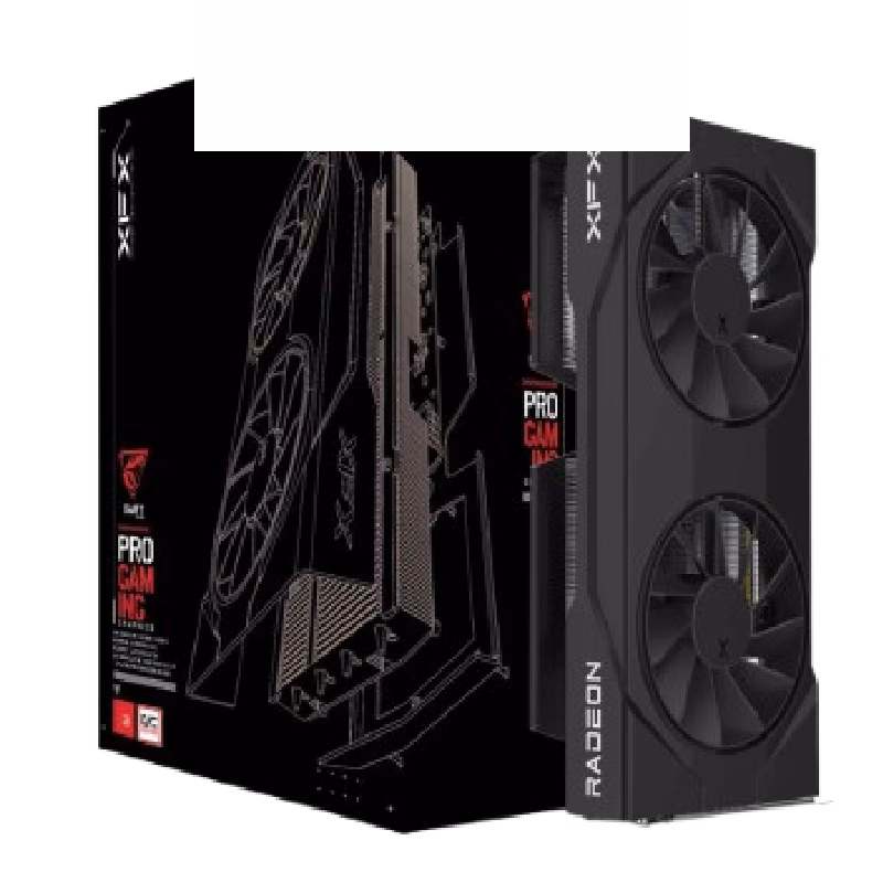 XFX Swift AMD Radeon RX 9060 XT OC Gaming Edition 8GB GDDR6 Graphics Card | 1 Years Warranty | RX-96TSW8GBQ