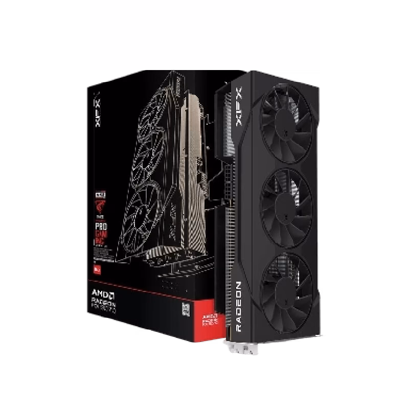 XFX Swift AMD Radeon RX 9070 OC Triple 90mm Fan Gaming Edition | 1 Years Warranty | Tax Included