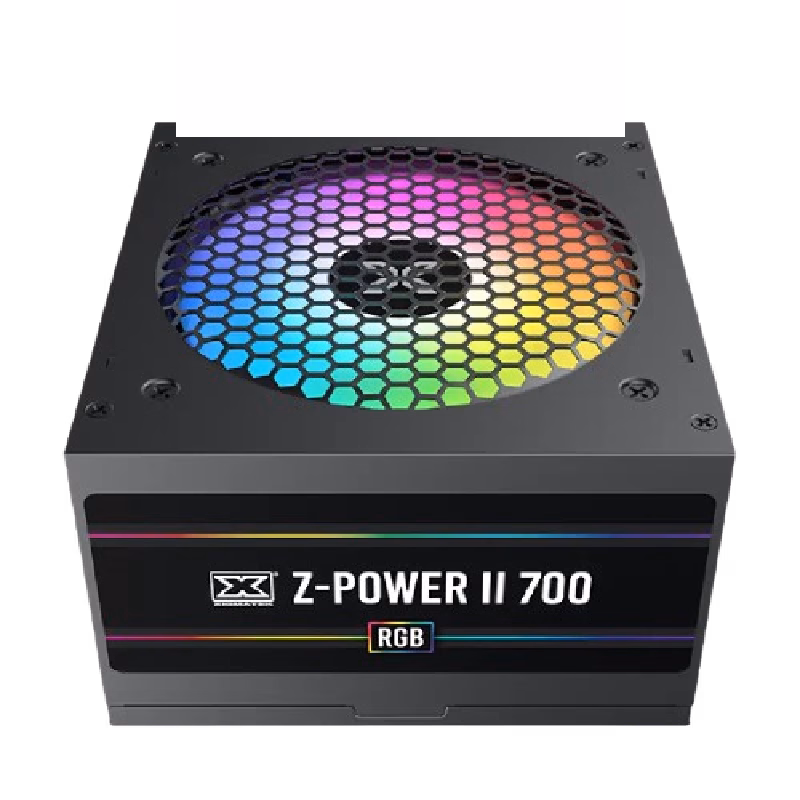 XIGMATEK Z-Power II RGB 700 PSU Power Supply Non-Modular 500W Black | EN44557
