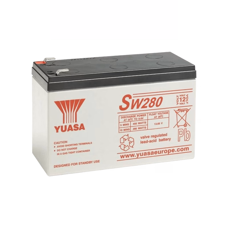 Yuasa SW280 Industrial VRLA Battery | 1 Year Warranty