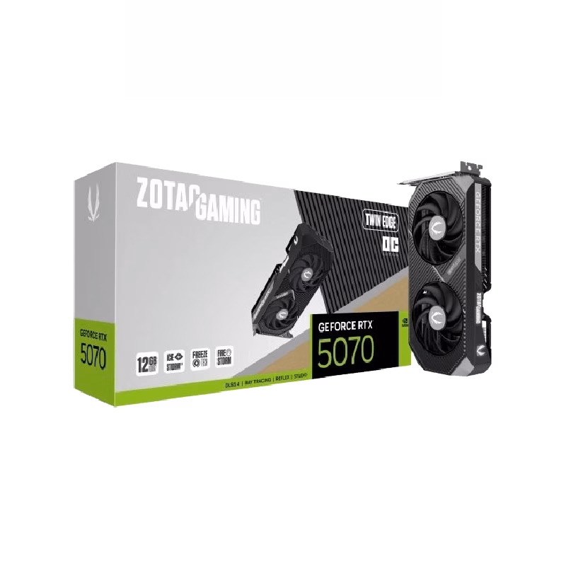Zotac Gaming GeForce RTX 5070 Twin Edge OC | ZT-B50700H-10P | Tax Included 3 Years warranty